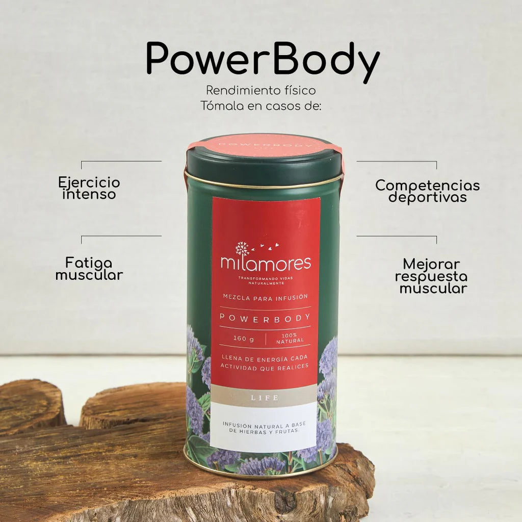 Power Body - Infusión para optimizar el rendimiento deportivo