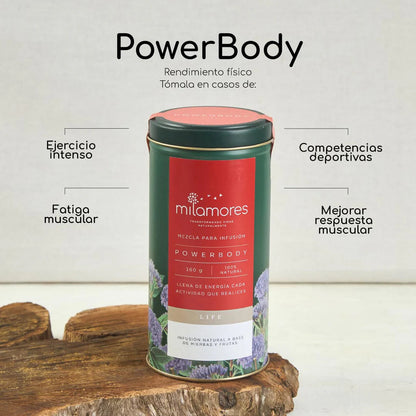 Power Body - Infusión para optimizar el rendimiento deportivo
