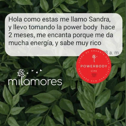 Power Body - Infusión para optimizar el rendimiento deportivo