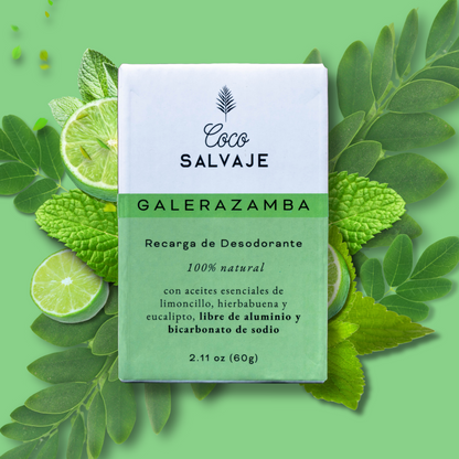 Desodorante en barra Galerazamba - Coco Salvaje
