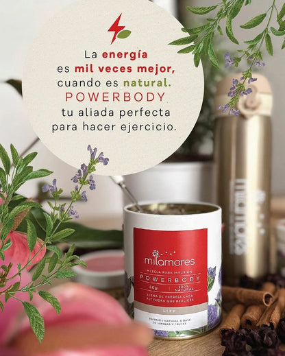 Power Body - Infusión para optimizar el rendimiento deportivo