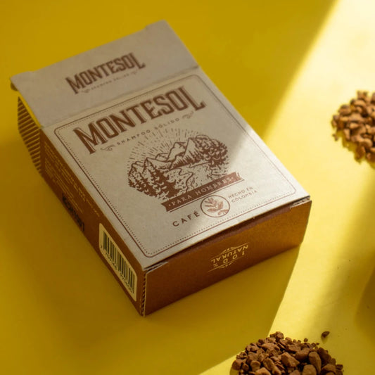 Shampoo Sólido para Hombres – Café | Montesol (100 g)