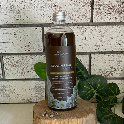 Shampoo GlowingHair de manzanilla - Cabellos CLAROS