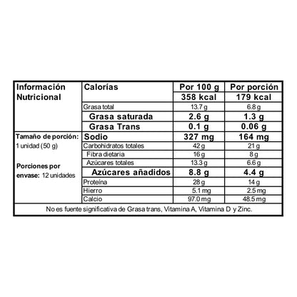 Barra de proteína sabor Blueberry Muffin - Herbivore