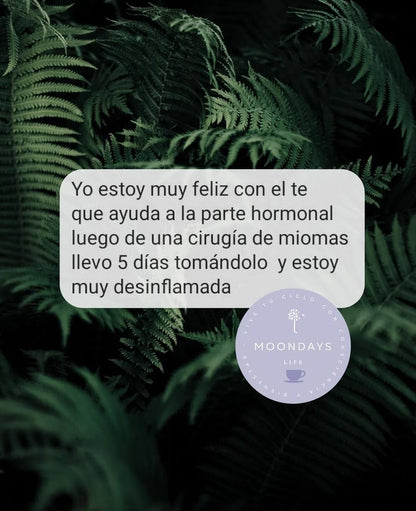 MoonDays - Infusión para  Menopausia, equilibrio hormonal