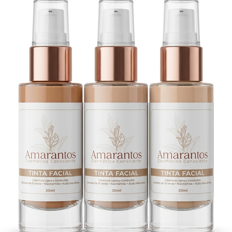 Tinta facial - Amarantos