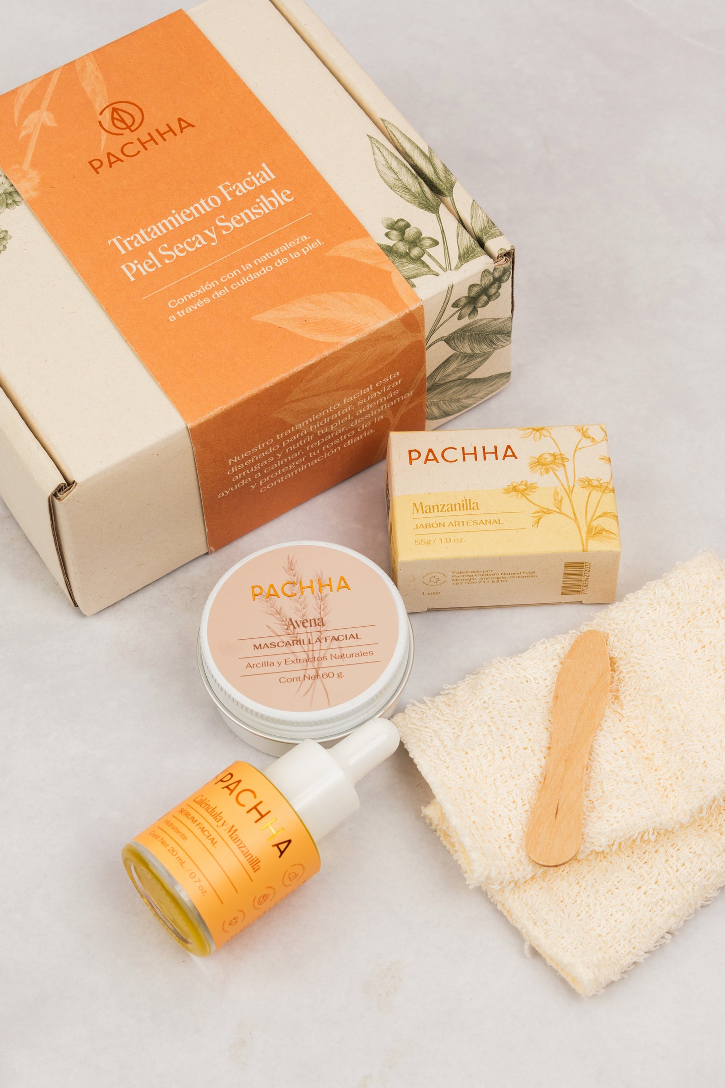 Tratamiento facial piel seca y sensible