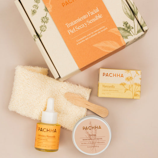 Tratamiento facial piel seca y sensible