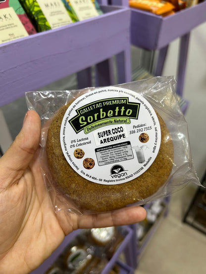 Galletas integrales rellenas Sorbetto