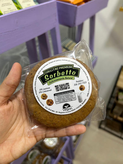 Galletas integrales rellenas Sorbetto