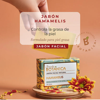 Jabón control grasa- Hammamelis