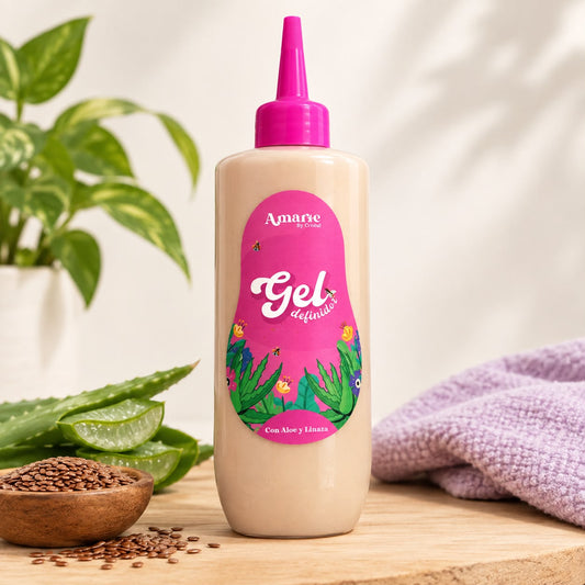 Gel definidor de rizos - Linaza y Aloe