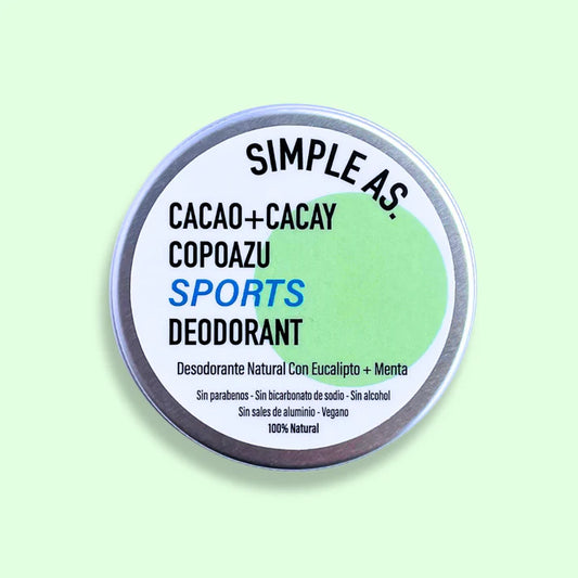 Desodorante natural Sports Eucalipto + Menta