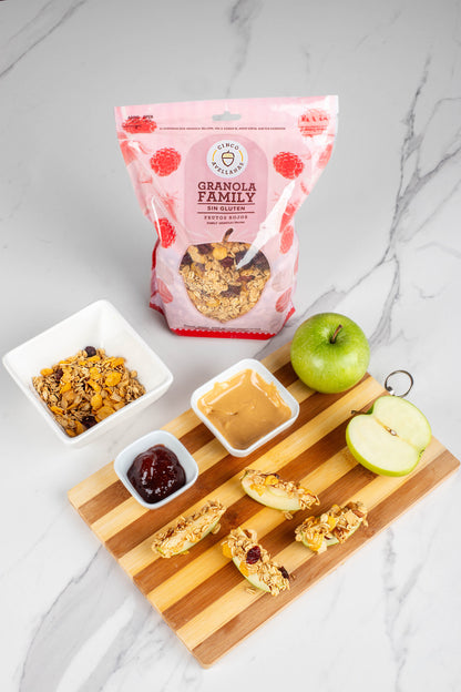 Granola Family Sin Gluten Frutos Rojos 600 g