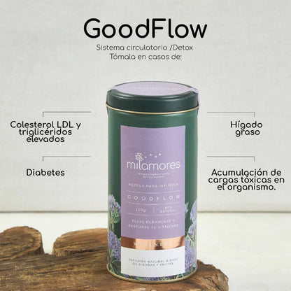 GoodFlow Infusión- Regula colesterol y azúcar