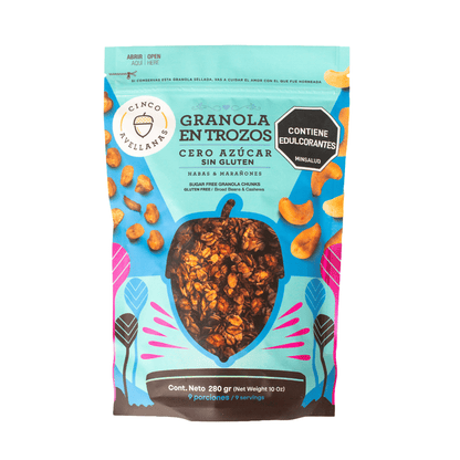 Granola Cero Azúcar Habas y Marañones