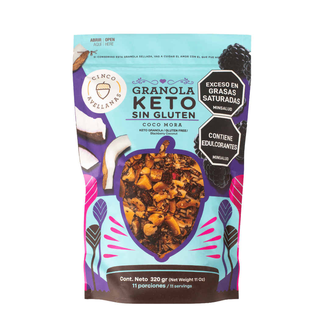 Granola KETO Coco Mora