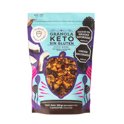 Granola KETO Coco Mora