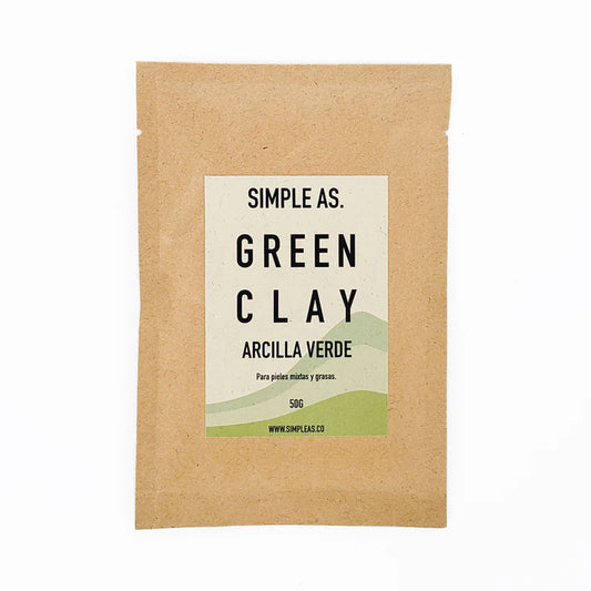 Arcilla verde orgánica 50g
