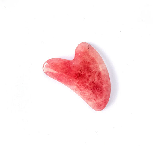 Gua Sha Cuarzo Rosa