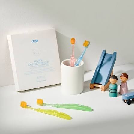 Cepillo dental para niños - cerdas suaves -  Atomy