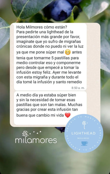 Light head - Previene dolores de cabeza