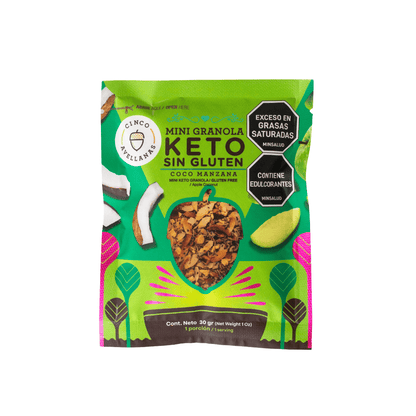 Granola KETO Coco Manzana